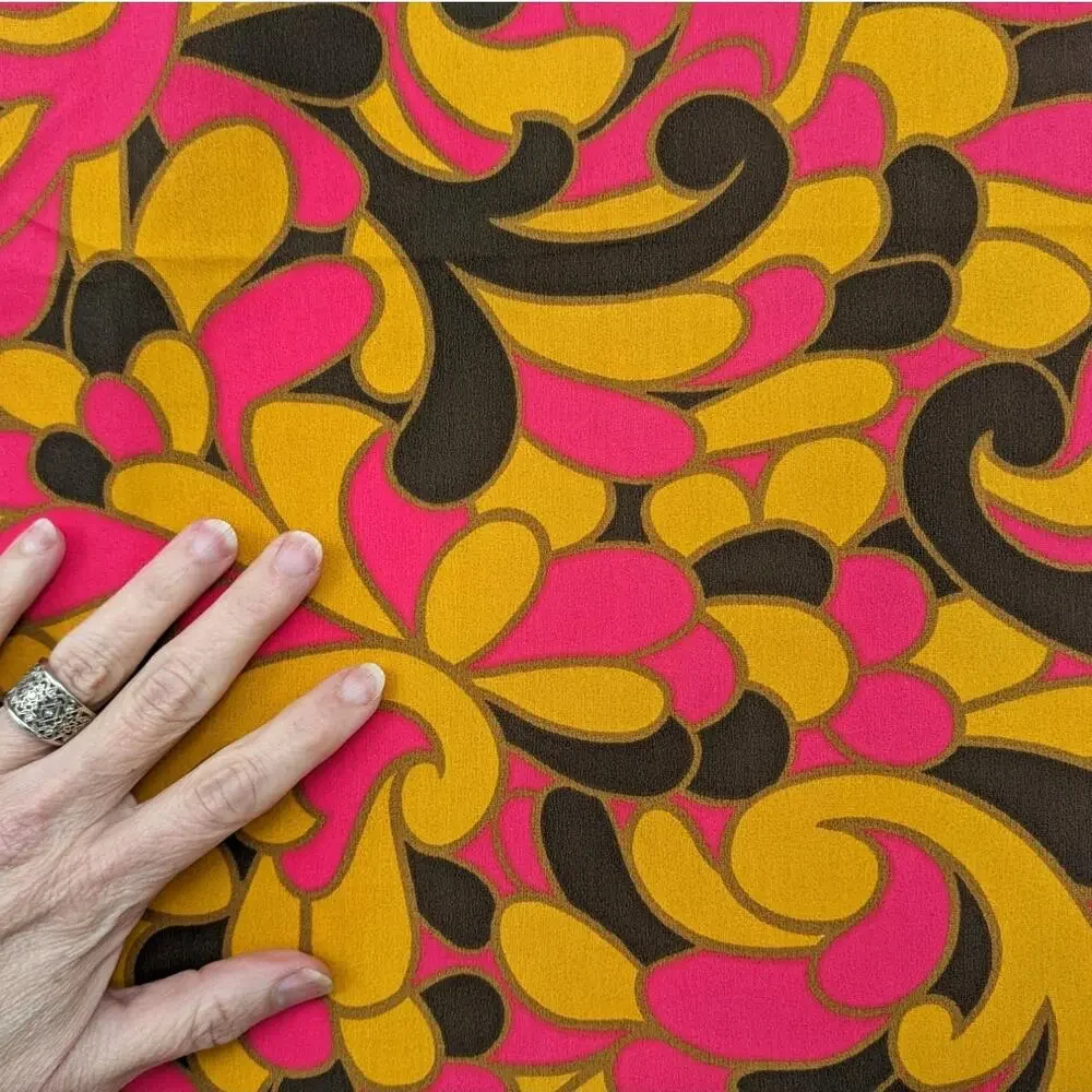 Klopman Mills psychedelic swirls